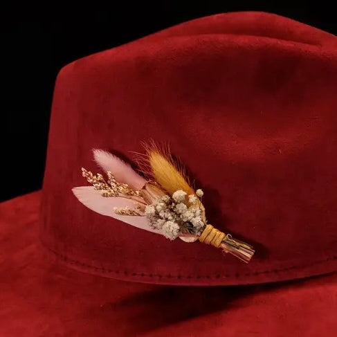 Bitty Bud Floral Pin Assortment- Set of 4