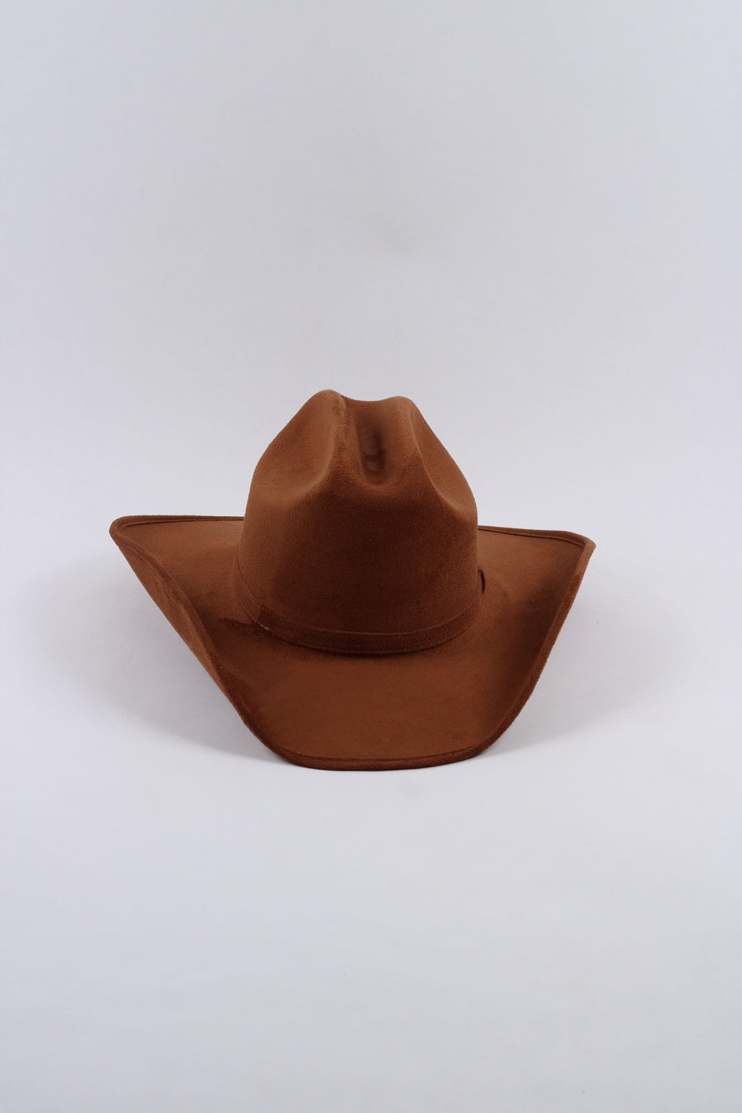 Texana Vegan Suede Cowboy Hat Classic - Caramel