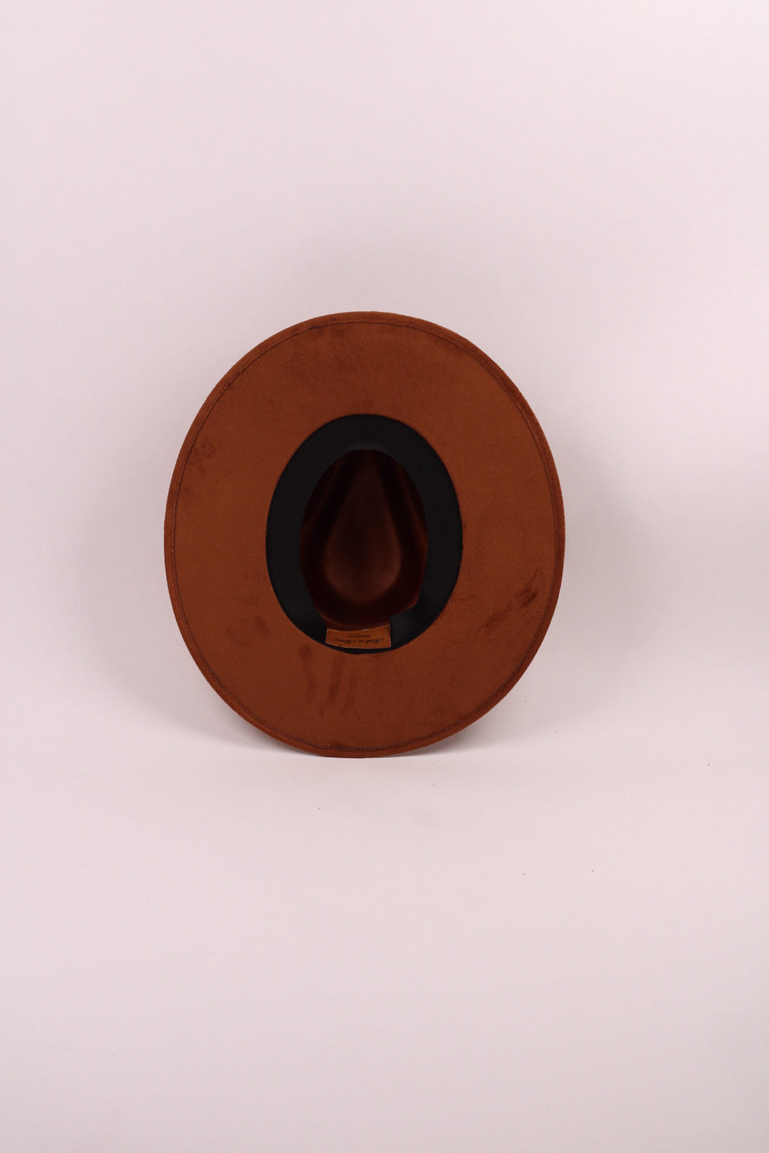 Vegan Suede Rancher Hat - Caramel