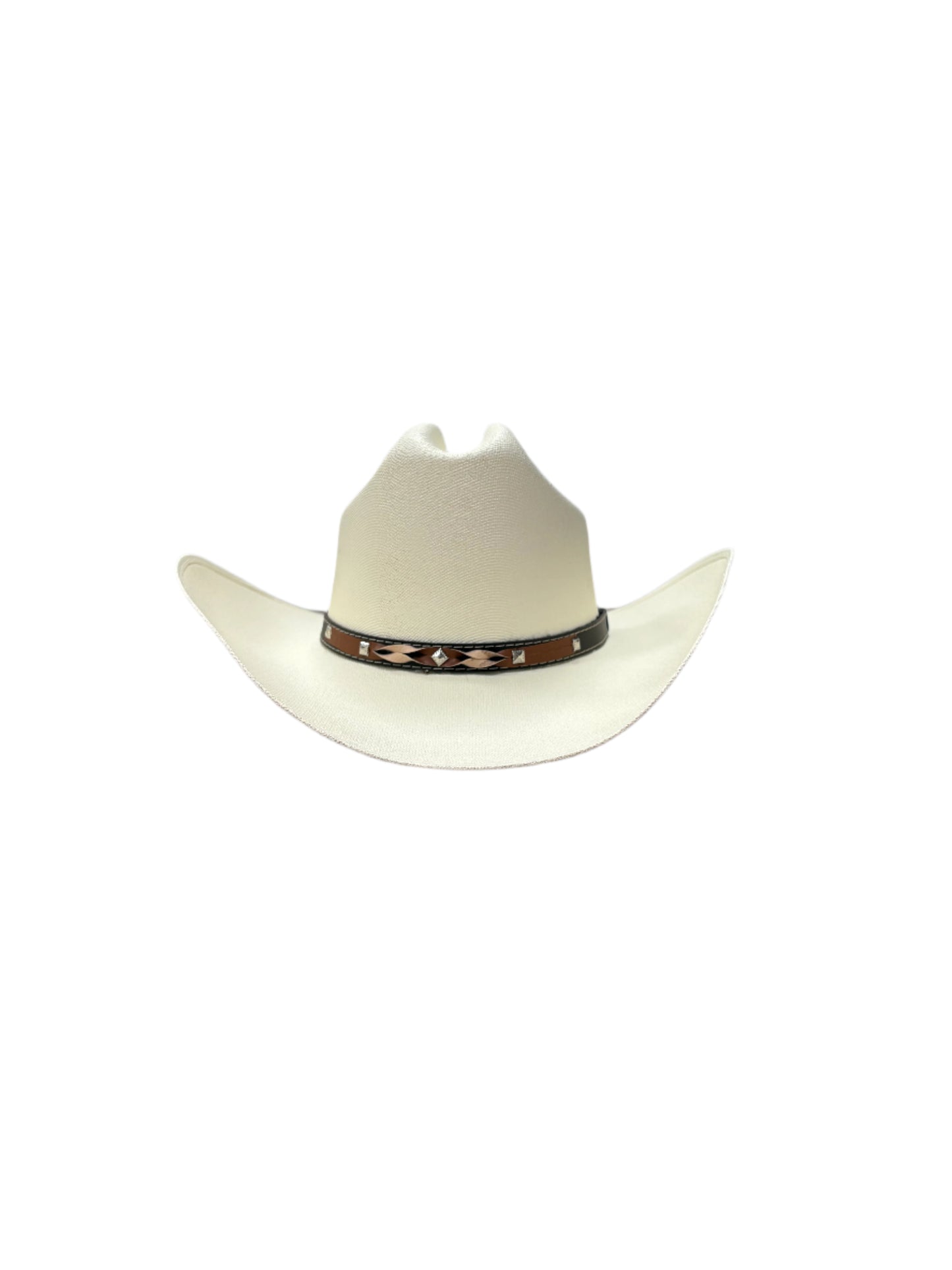 Bronco Structured Cowboy Hat - Ivory