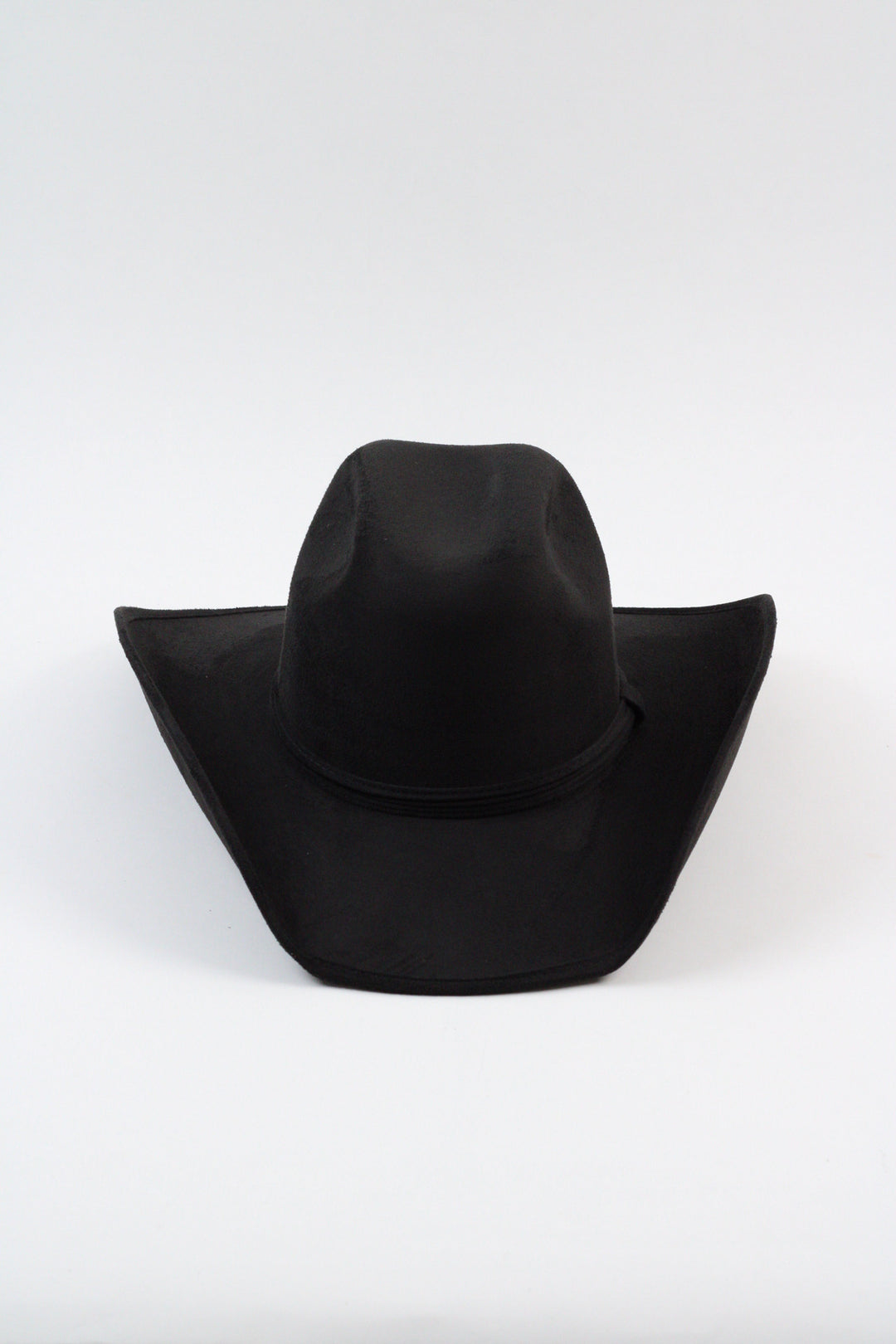 Austin Vegan Suede Cowboy Hat Classic - Black