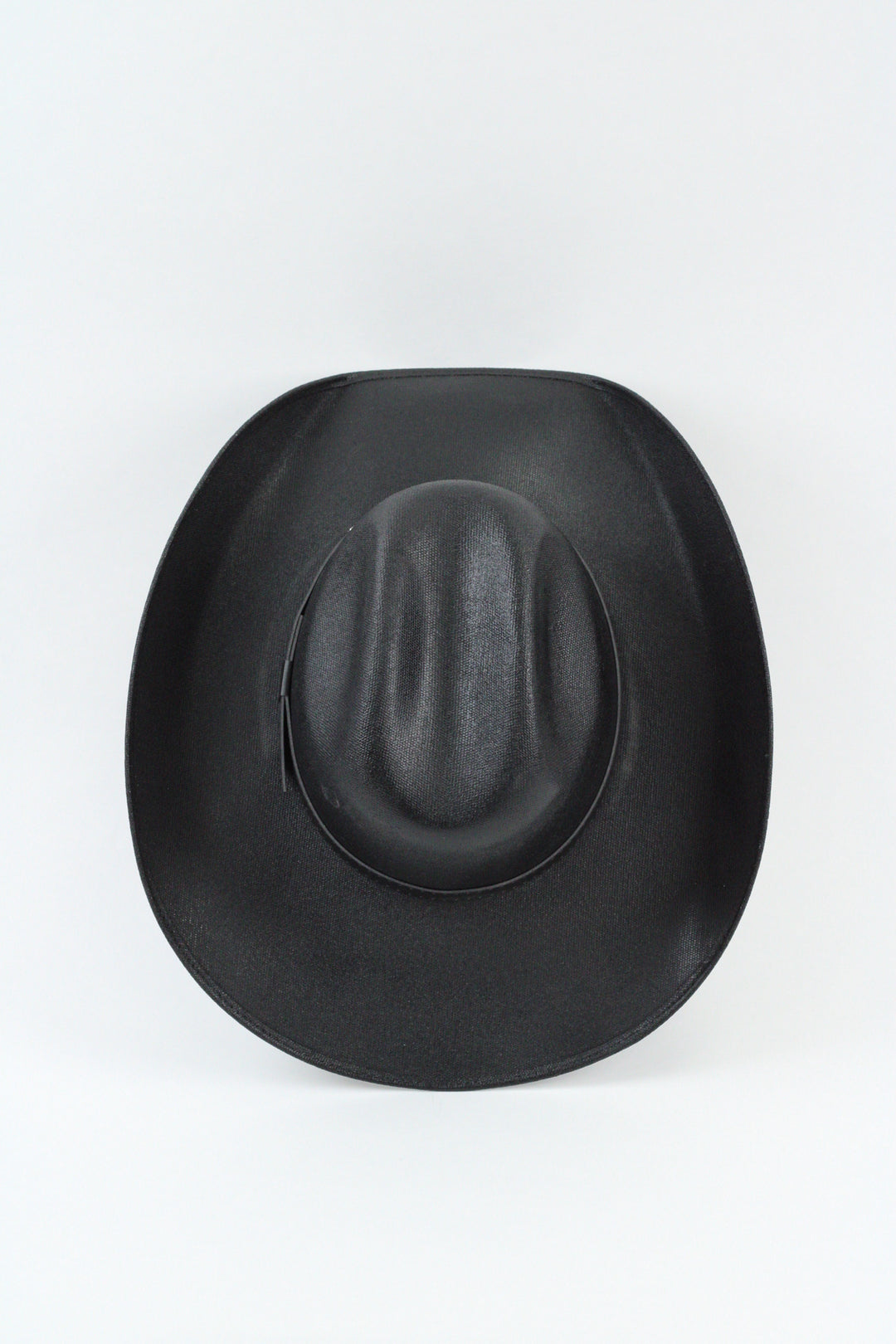 Lonestar Bull Rider Straw Cowboy Hat - Black
