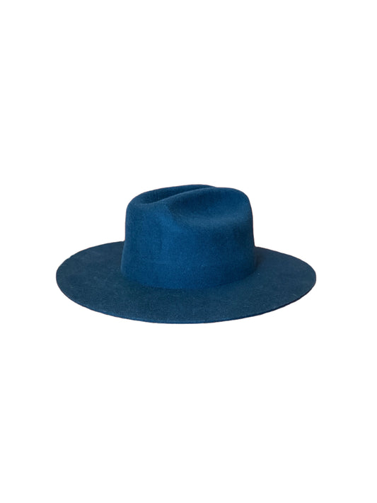 The Quinn Cattlemen Wool Felt Hat - Dark Teal