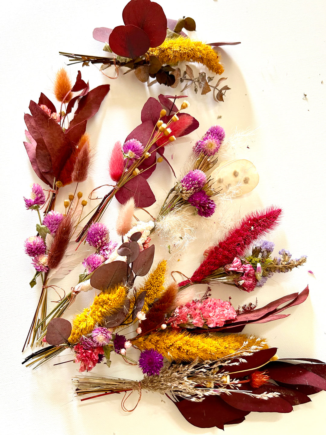 Boho Dried Flower Mini Bouquet Bundle