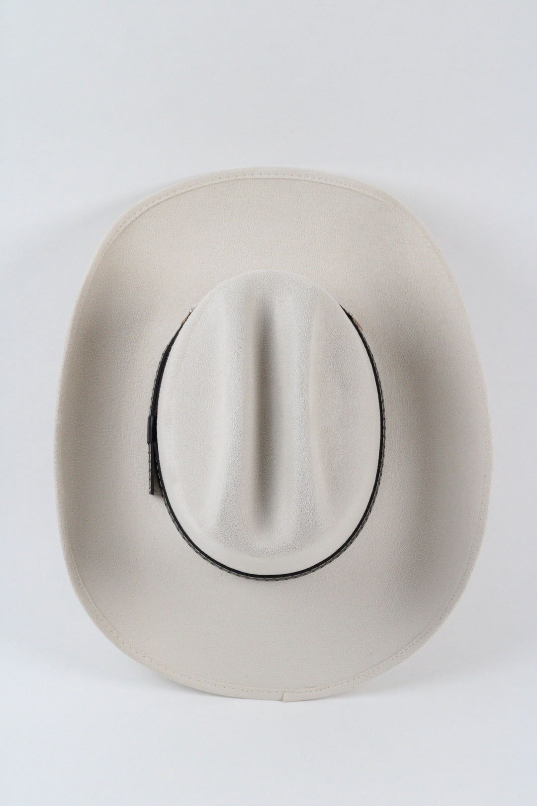 Texana Vegan Suede Cowboy Hat - Ivory