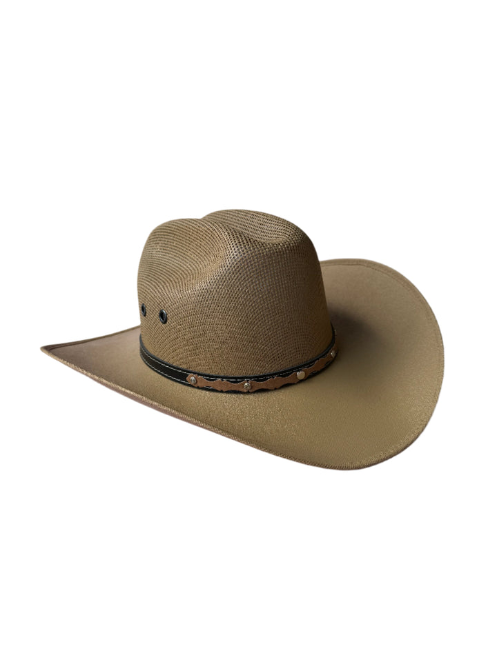 Luckenbach Mesh Top Structured Cowboy Hat - Dusty Roads