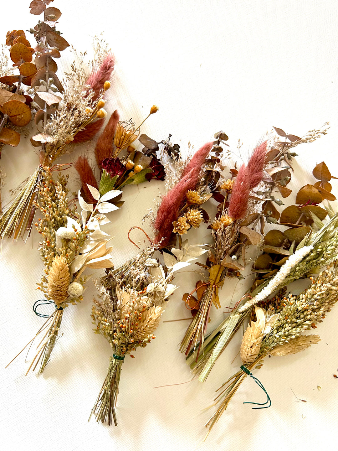 Boho Dried Flower Mini Bouquet Bundle