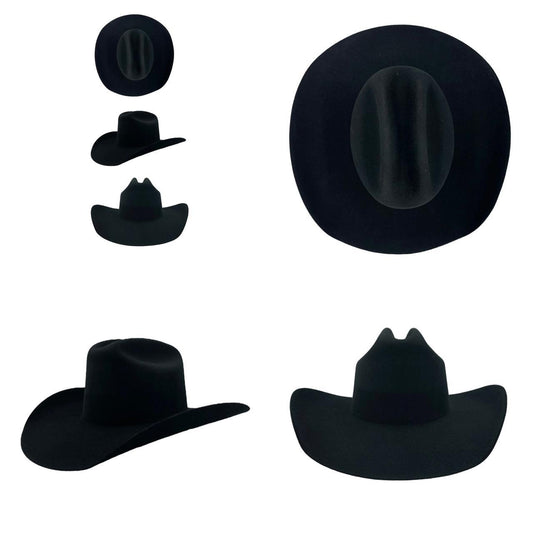 PREORDER Wren Merino Wool Western Hat - Black