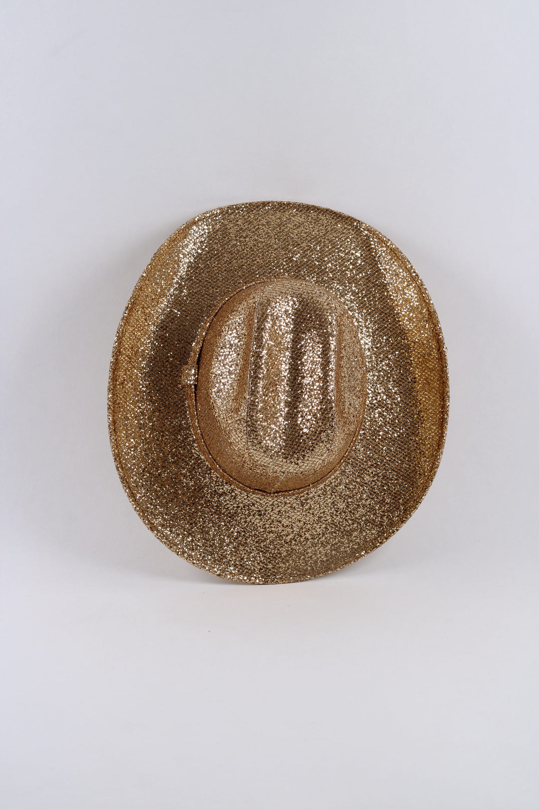 Western Cowboy Glitter Hat- Gold