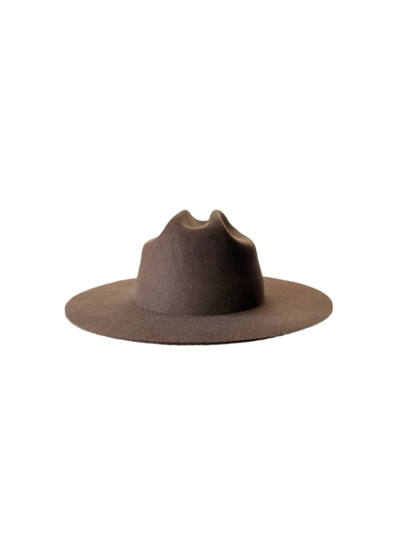 The Quinn Cattlemen Wool Felt Hat - Caramel