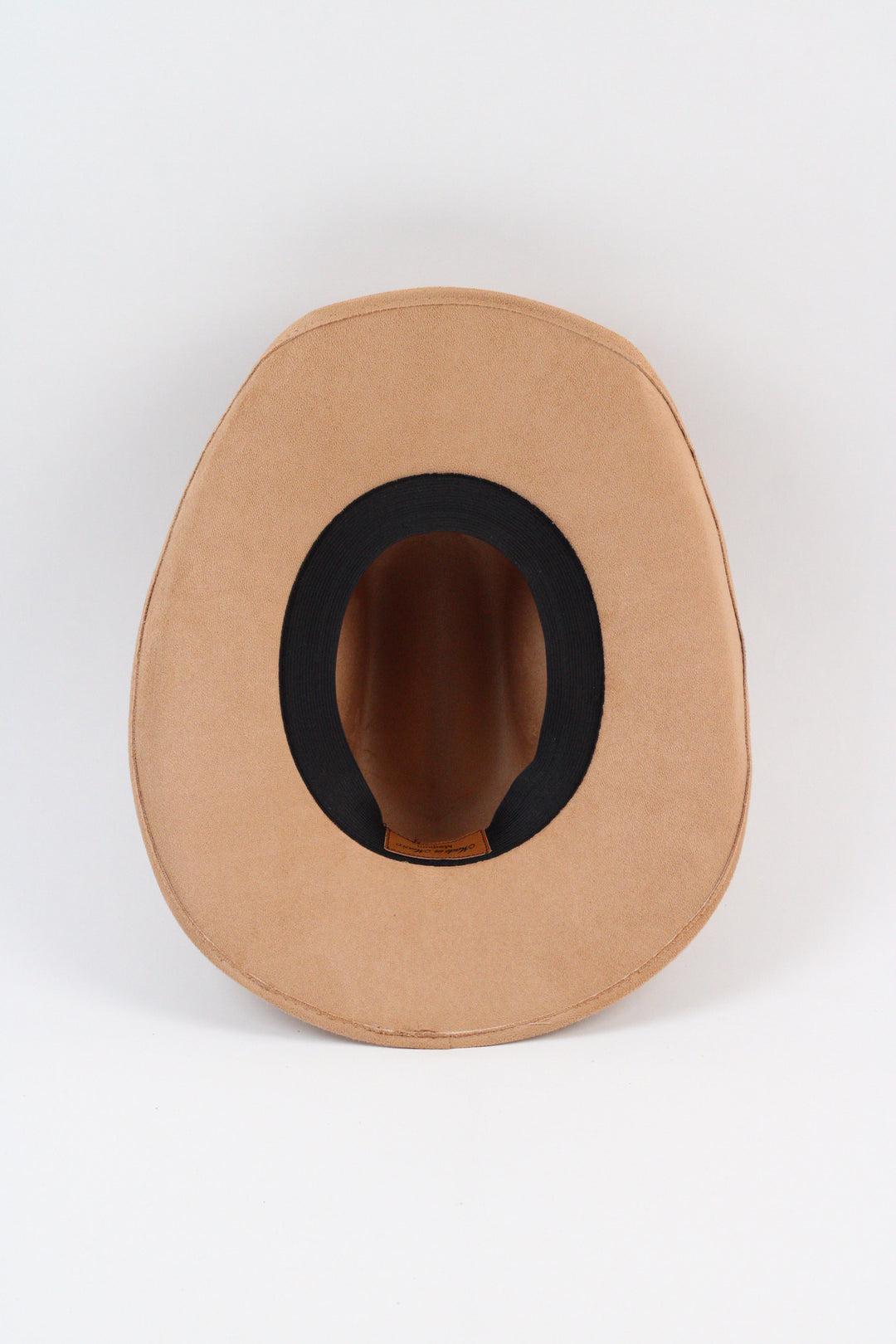 Austin Vegan Suede Cowboy Hat- Cappuccino