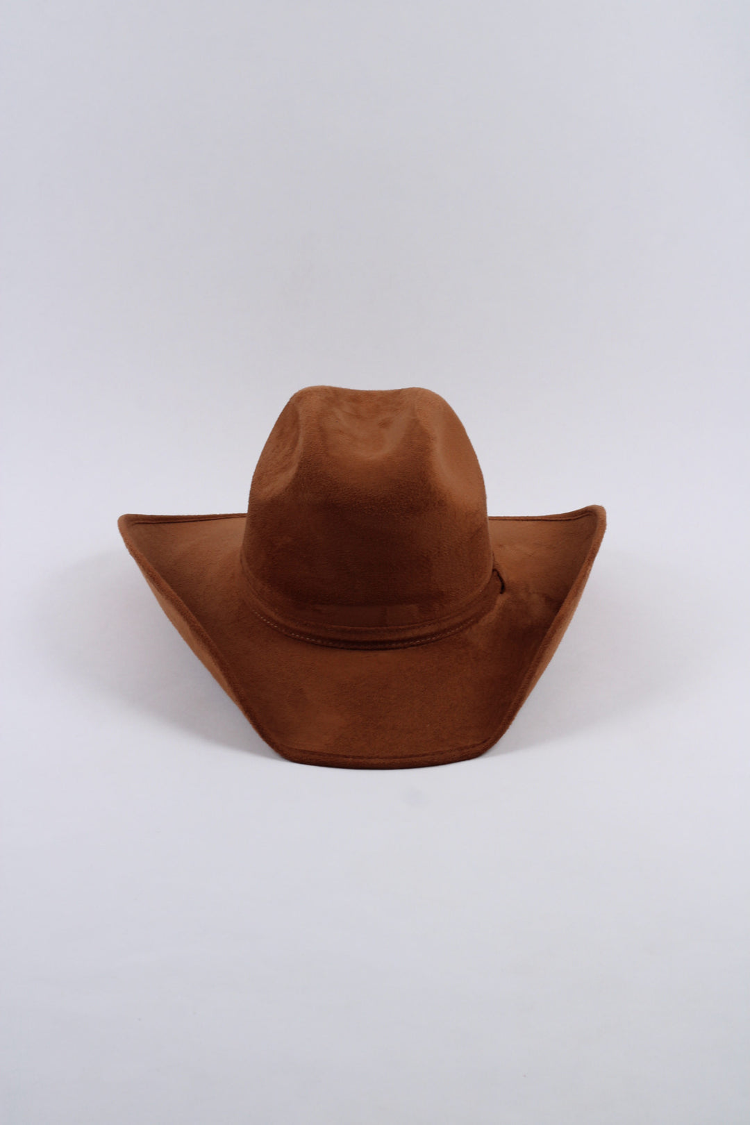 Austin Vegan Suede Cowboy Hat Classic - Caramel