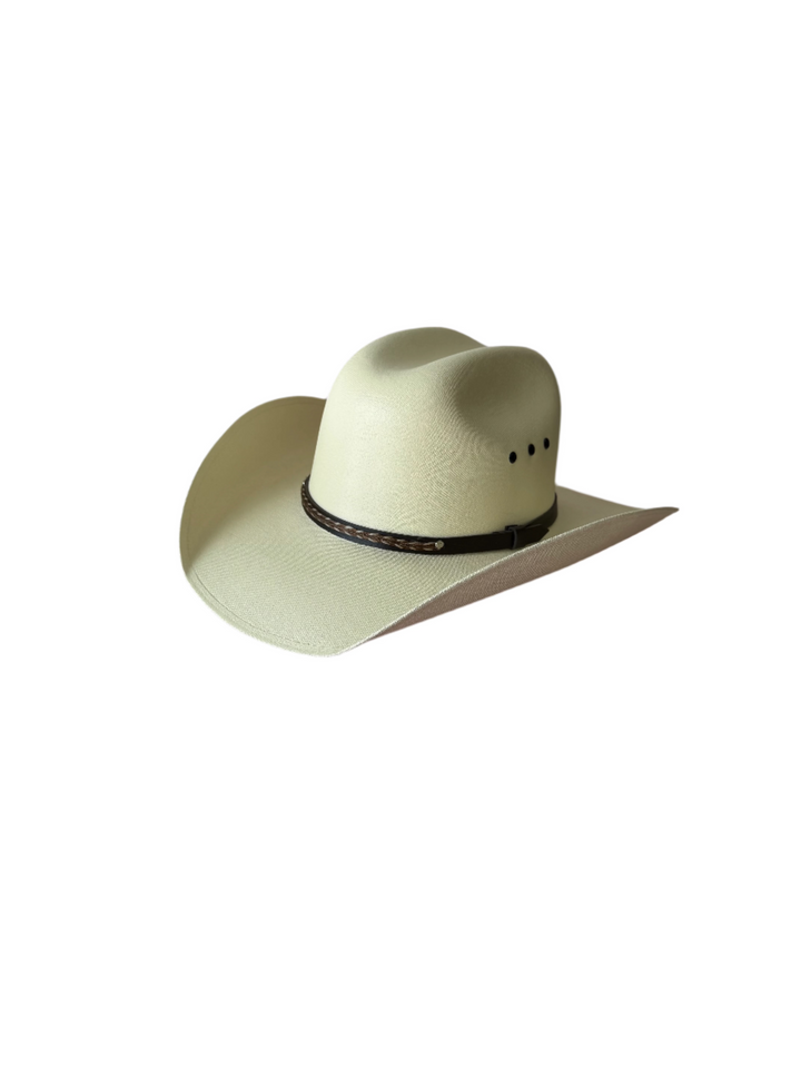 Lonestar Vented Structured Cowboy Hat - Ivory