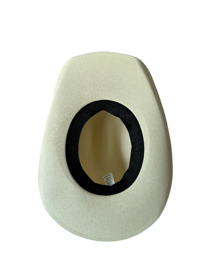 Lonestar Vented Structured Cowboy Hat - Ivory
