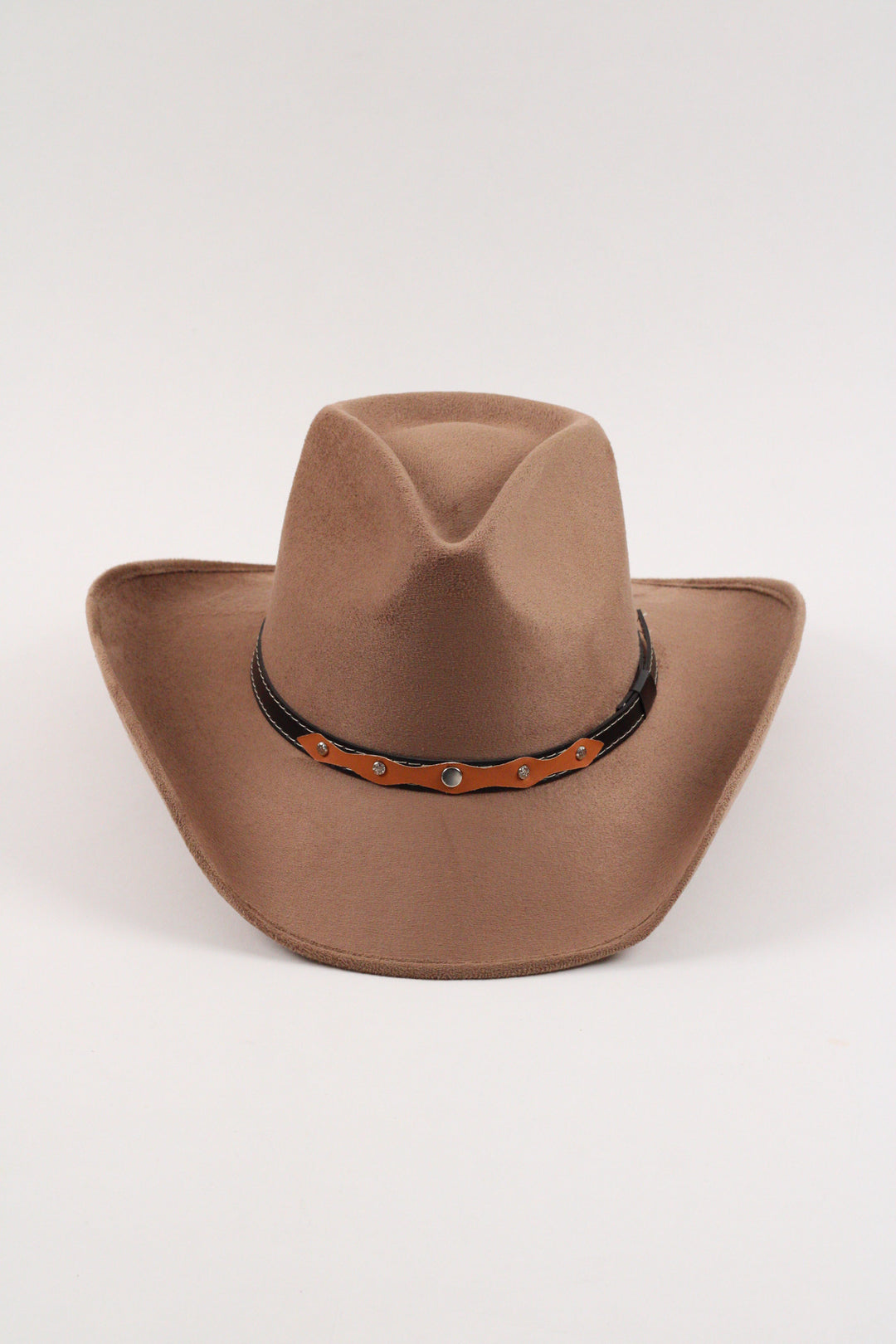 Santa Fe Vegan Suede Cowboy Rancher Hat- Dusty Roads