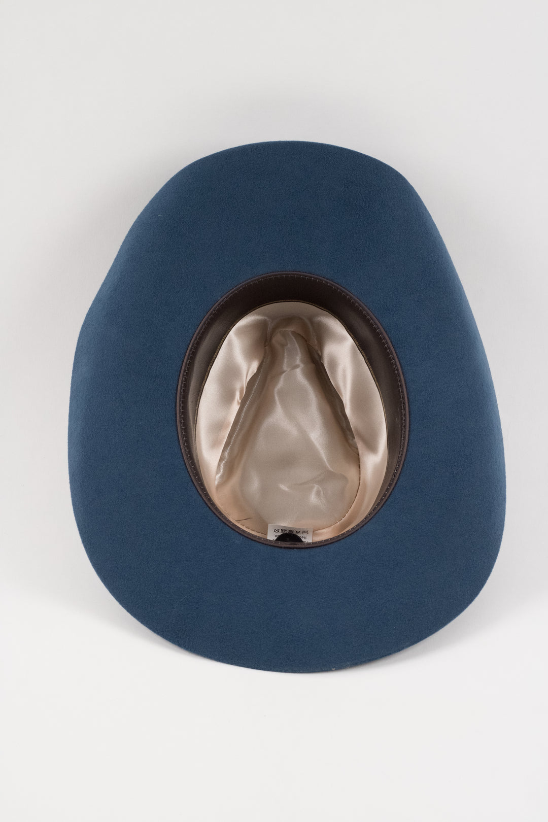 Lainey Merino Wool Western Hat - Peacock Blue