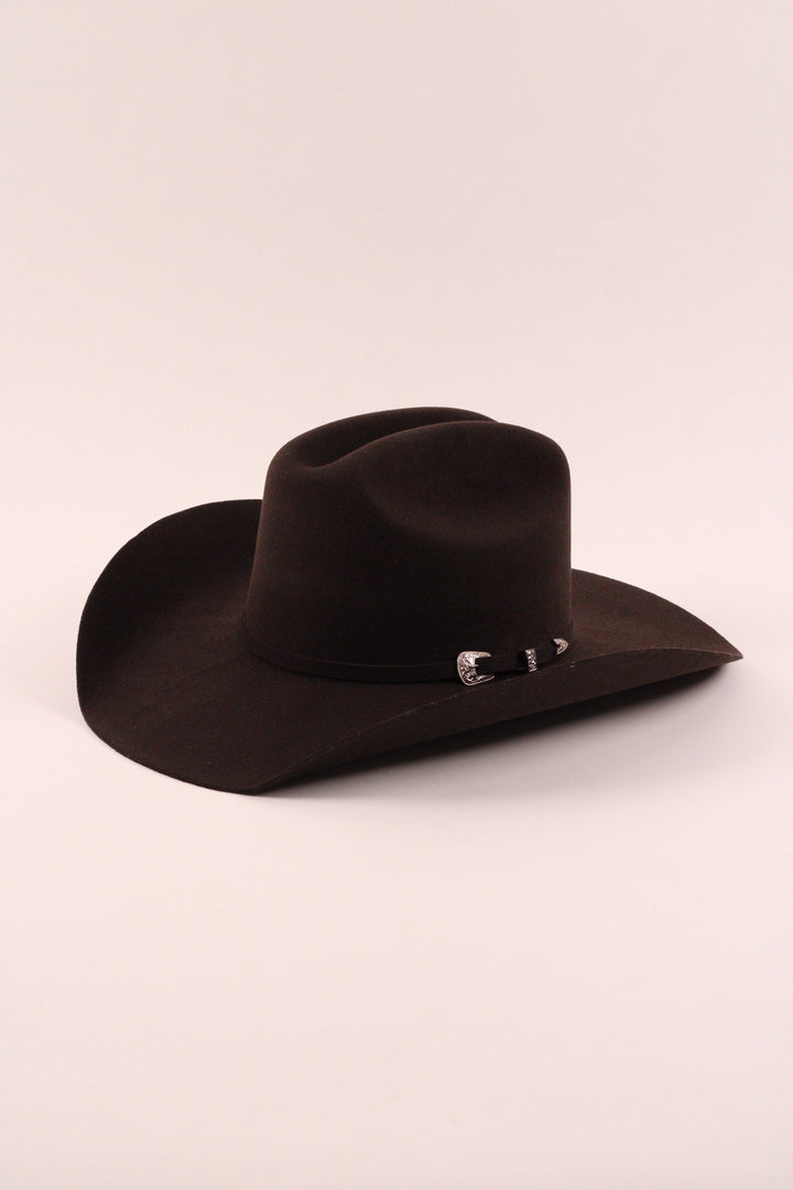 Wyatt Cowboy Hat - Chocolate