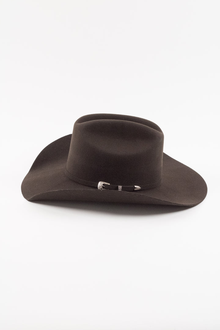 Wyatt Cowboy Hat - Chocolate