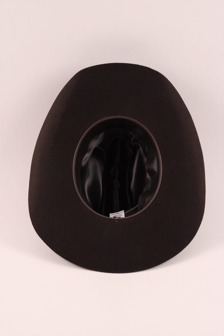 Wyatt Cowboy Hat - Chocolate