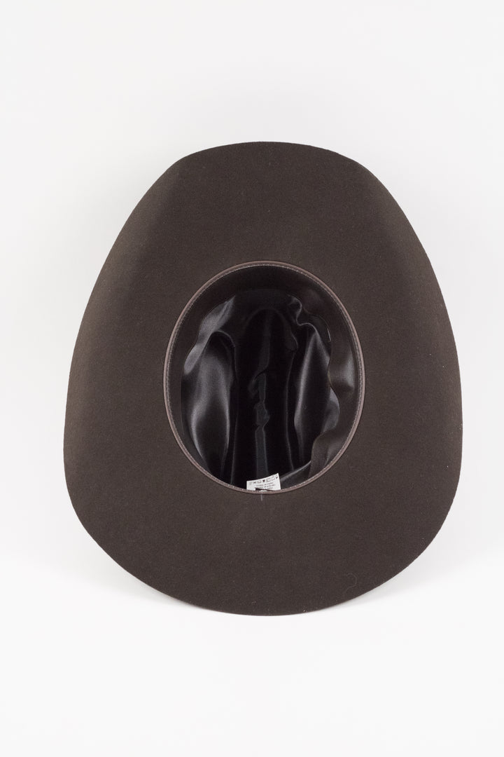 Wyatt Cowboy Hat - Chocolate