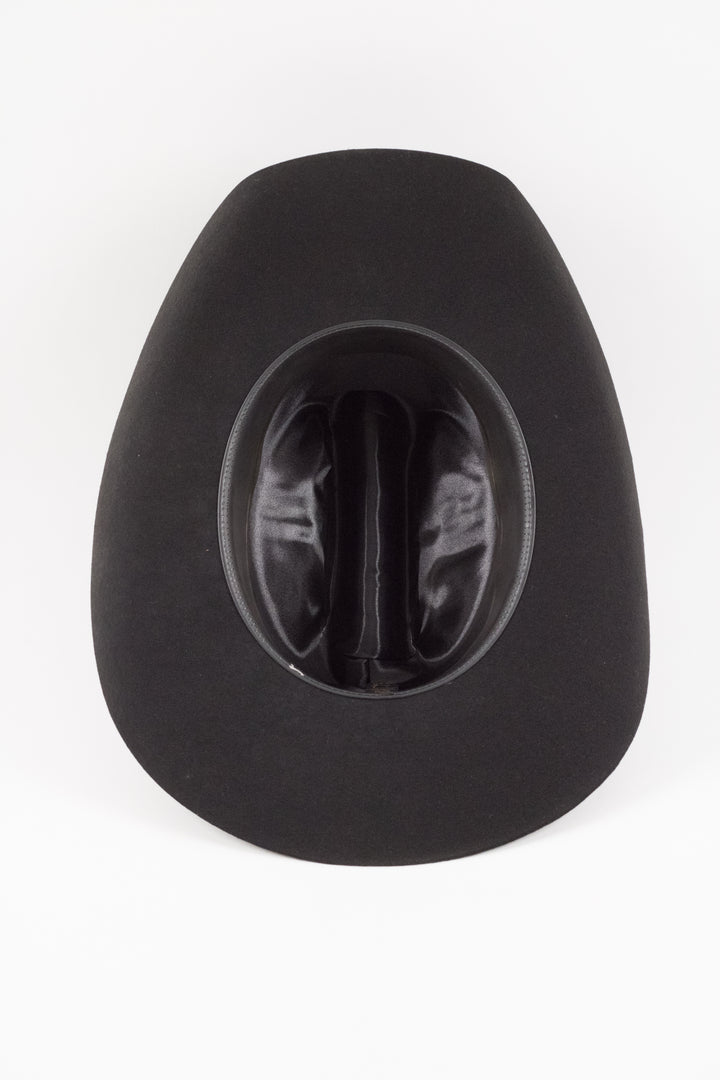 Wyatt Cowboy Hat - Black
