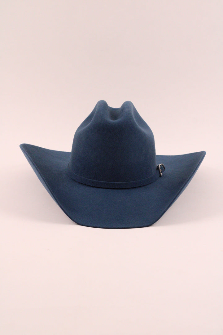 Wyatt Cowboy Hat - Peacock Blue