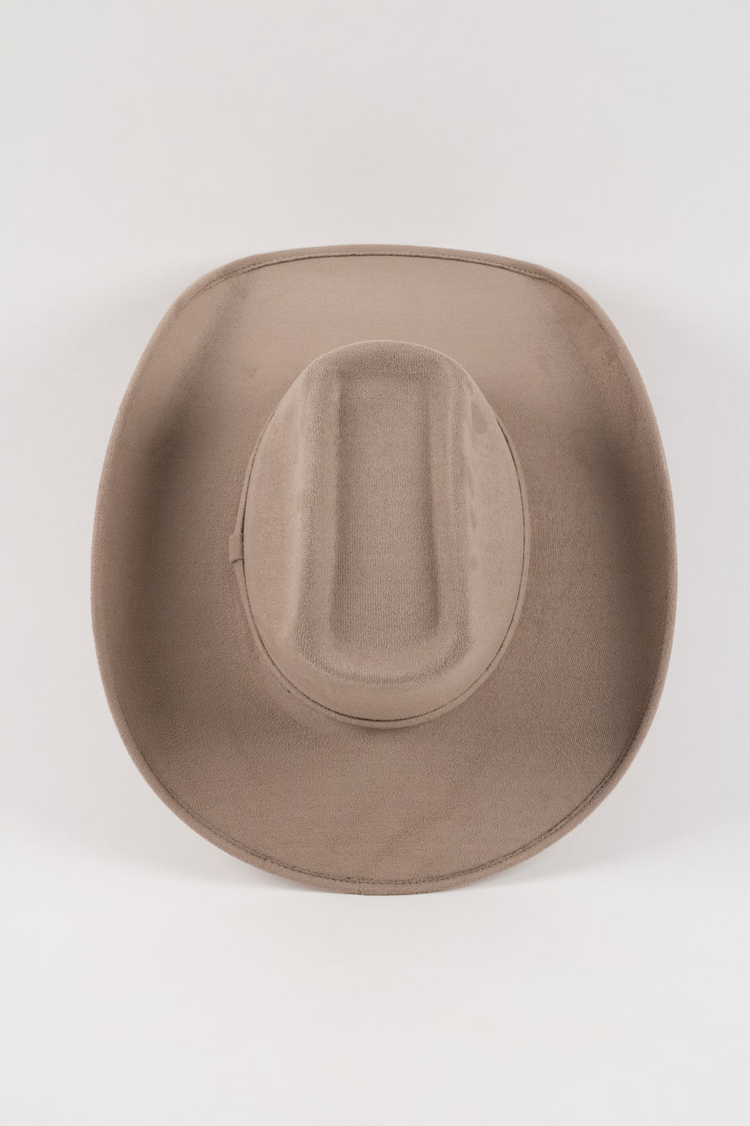 Brick Top Vegan Suede Cowboy Hat Classic - Sand