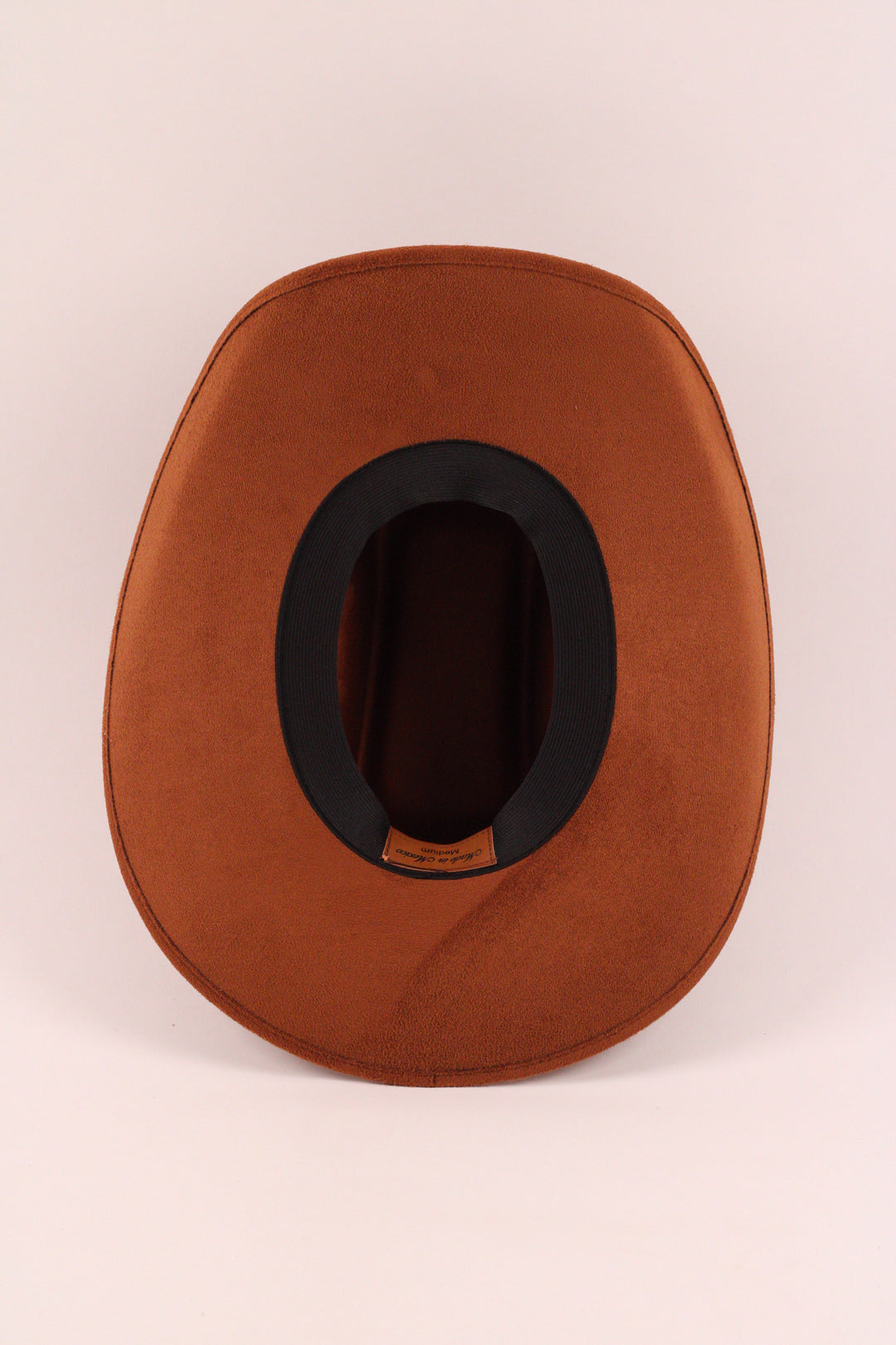 Brick Top Vegan Suede Cowboy Hat Classic - Caramel