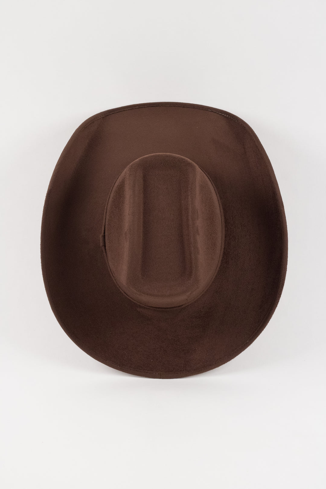 Brick Top Vegan Suede Cowboy Hat Classic - Chocolate