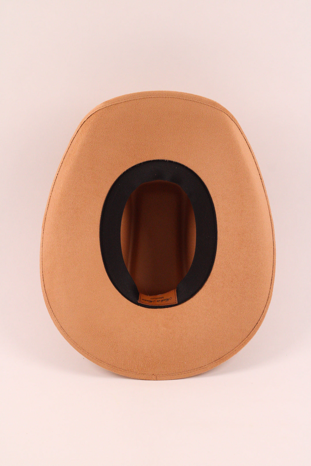 Brick Top Vegan Suede Cowboy Hat Classic - Cappuccino