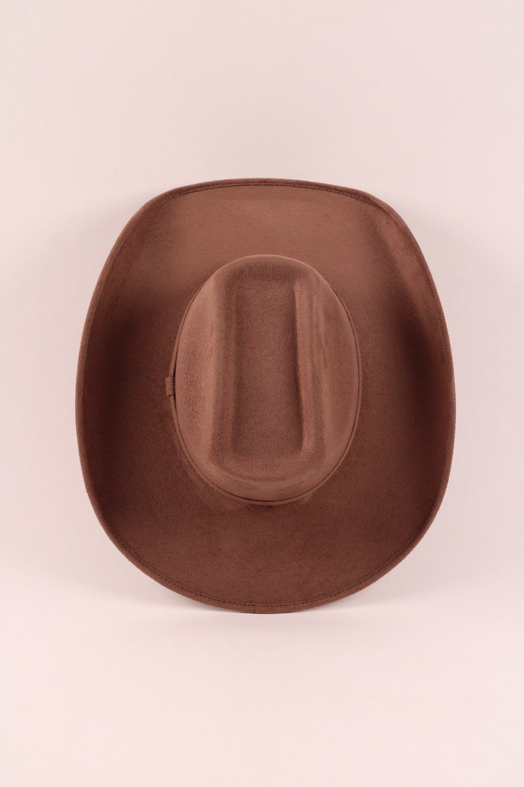 Brick Top Vegan Suede Cowboy Hat Classic - Mocha