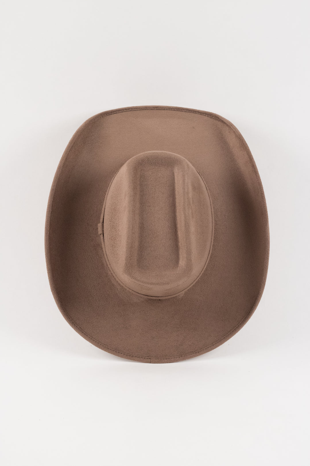Brick Top Vegan Suede Cowboy Hat Classic - Mocha