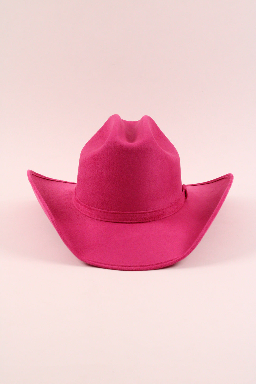 Texana Vegan Suede Cowboy Hat Classic - Magenta