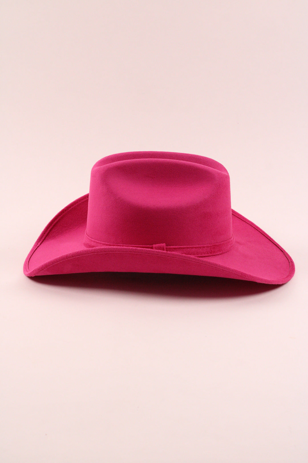 Texana Vegan Suede Cowboy Hat Classic - Magenta