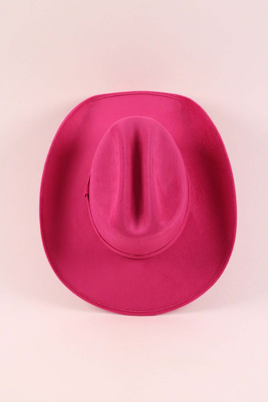 Texana Vegan Suede Cowboy Hat Classic - Magenta