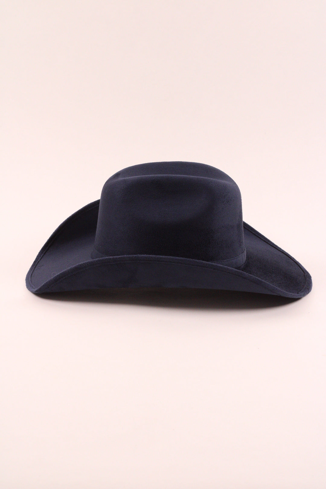 Austin Vegan Suede Cowboy Hat Classic - Navy