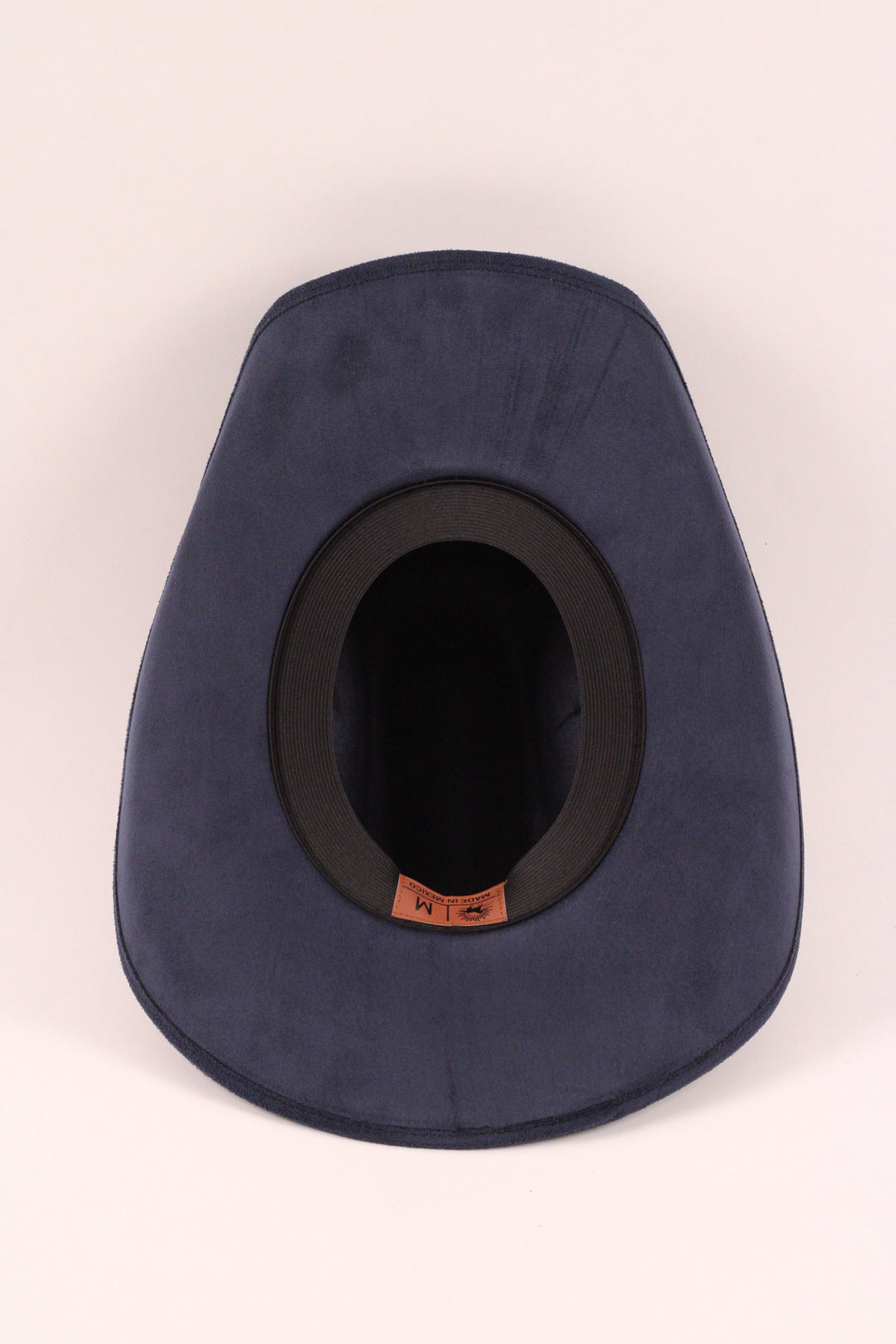 Austin Vegan Suede Cowboy Hat Classic - Navy