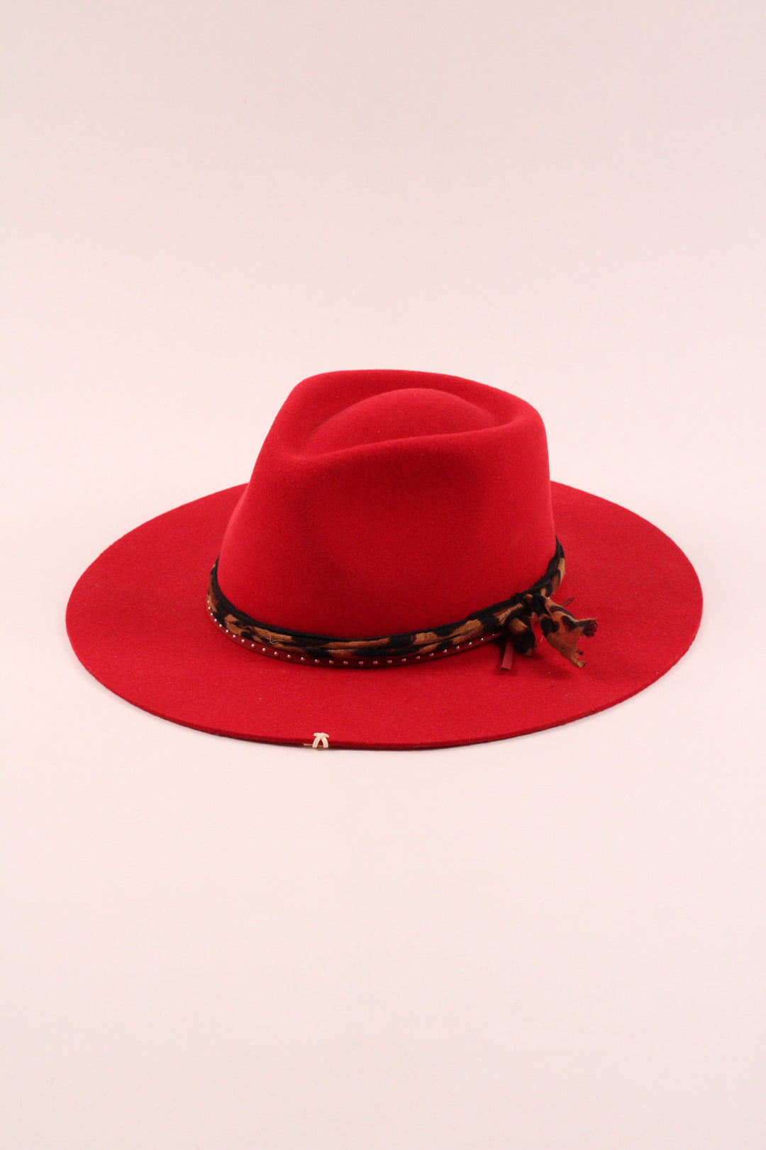 The Romie Rancher - Wool Felt - Red