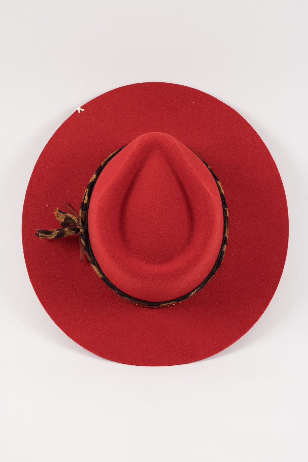 The Romie Rancher - Wool Felt - Red
