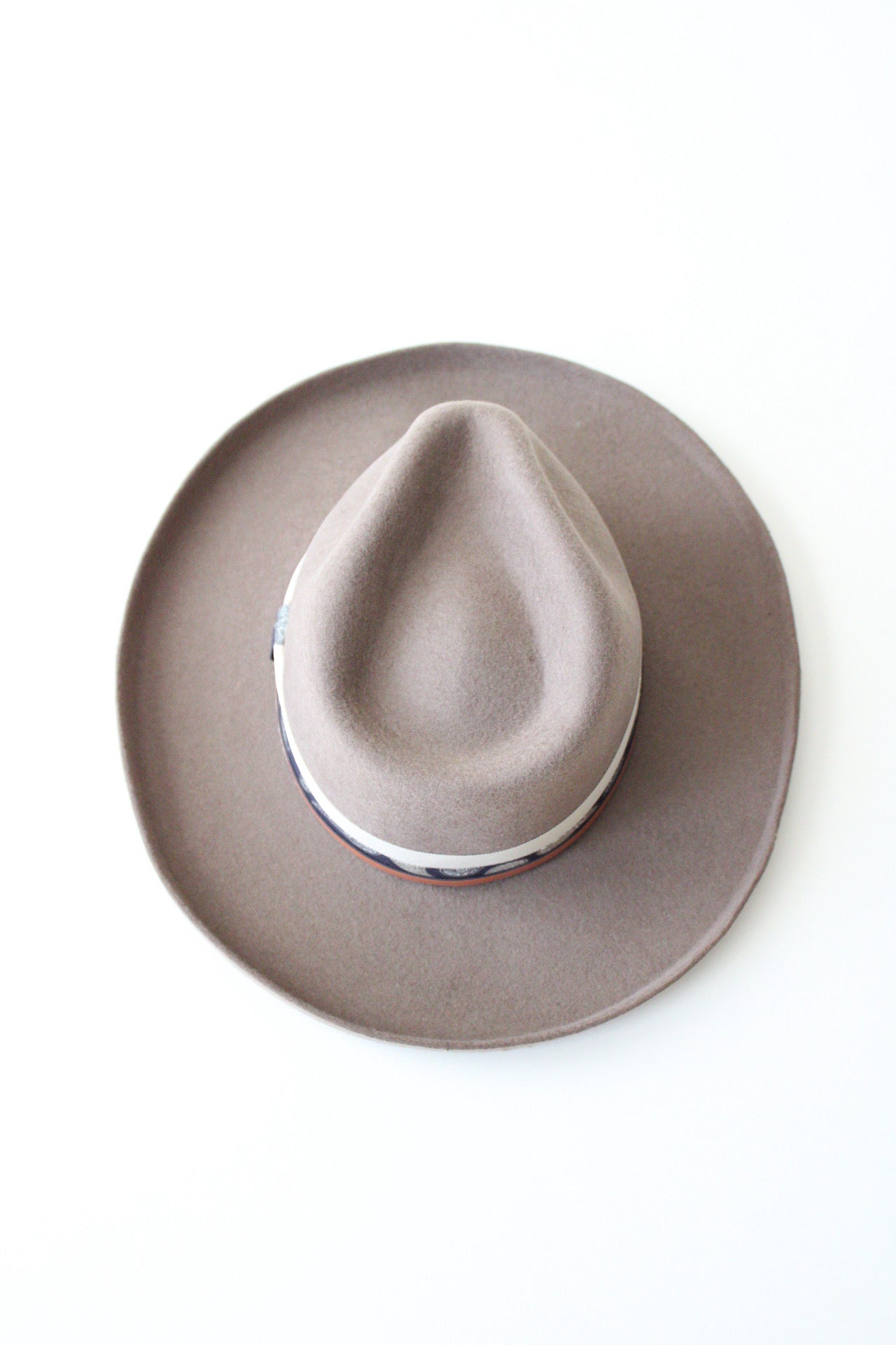 The Gypsy Wool Felt Pencil Brim - Taupe