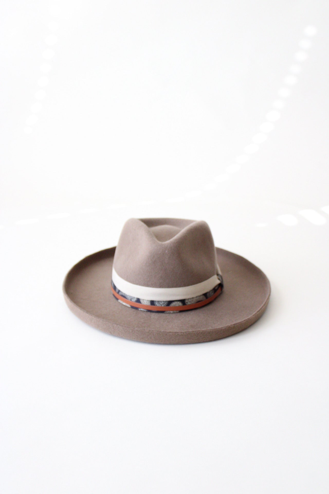 The Gypsy Wool Felt Pencil Brim - Taupe