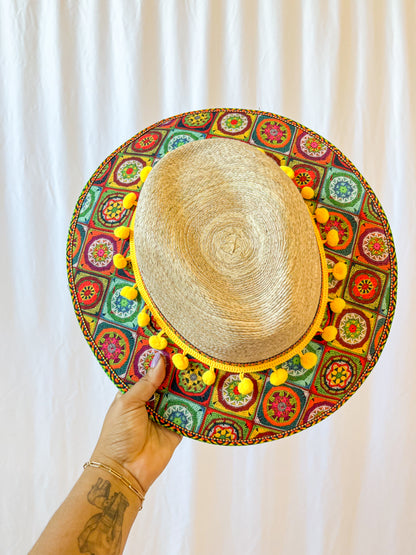 Nikki Panama Rattan Straw Hat