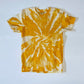 Gold / Yellow Tie Dye T-shirt