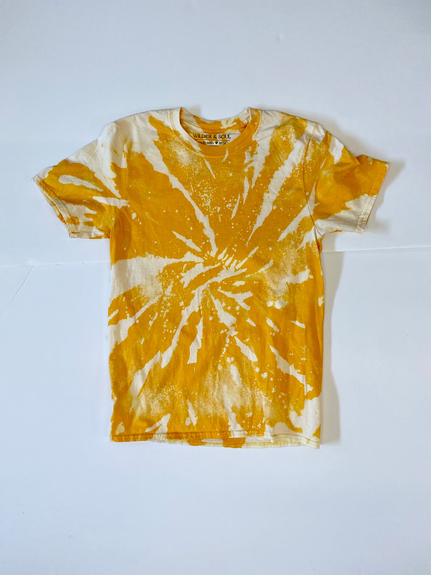 Gold / Yellow Tie Dye T-shirt