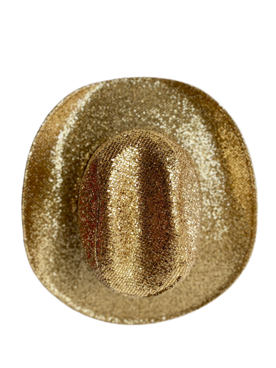 Western Cowboy Glitter Hat- Gold