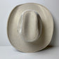 Western Cowboy Glitter Hat- Ivory