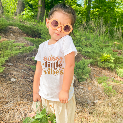 Kids - Sassy Little Vibes Graphic T-Shirt