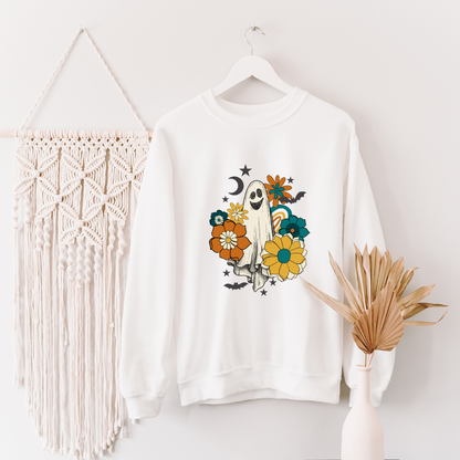 Ghost Retro Flowers T-Shirt