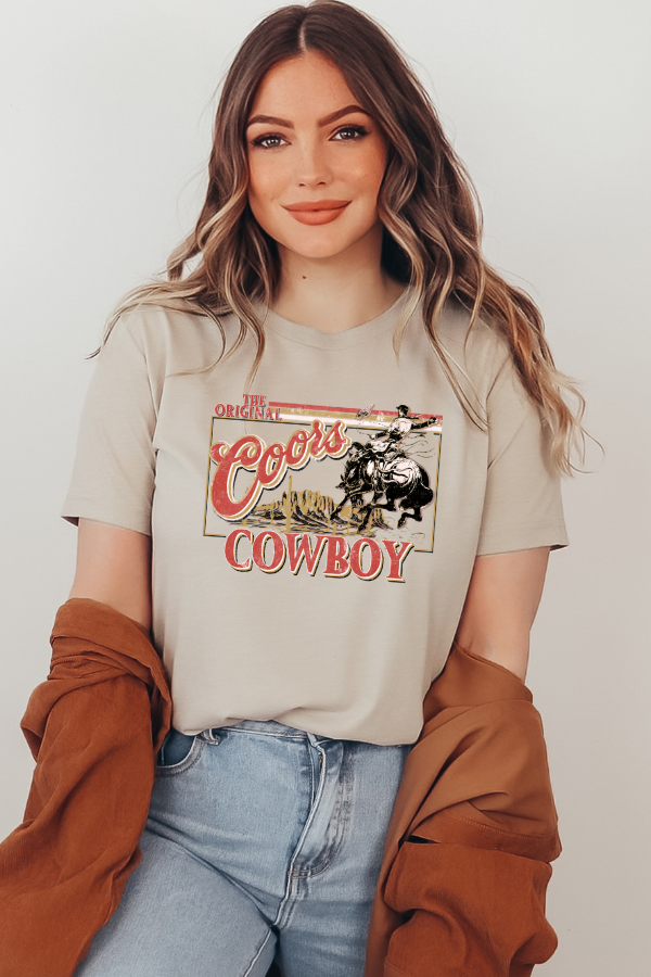 The Original Coors Cowboy DTF Transfer