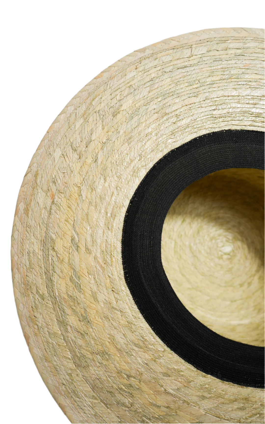 Panama Hat Flat Top with Pearls